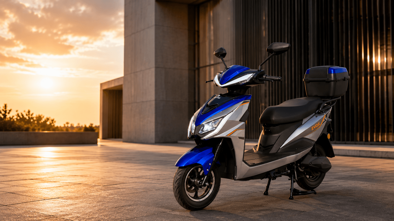 EVOX Solcenter Mobi Azul / Prata