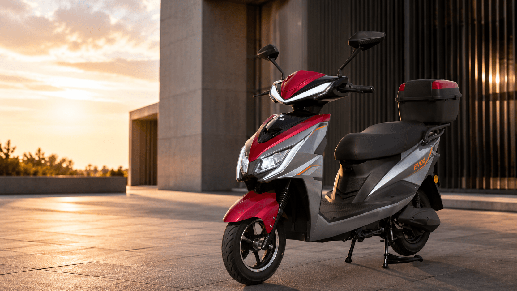 EVOX Solcenter Mobi Vermelha / Prata